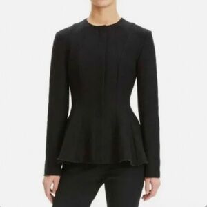 Theory movement jacket in canvas tweed